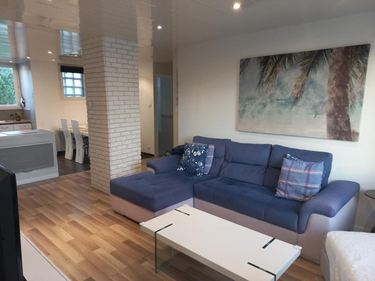 "L'Hippocampe", Climatise, 60 M2 , 2 Chambres, Tres Calme, Plage Des Sablettes Et Commerces A 3 Minutes A Pied, Wifi, Parking Gratuit, Lit King Size La Seyne-sur-Mer Eksteriør bilde